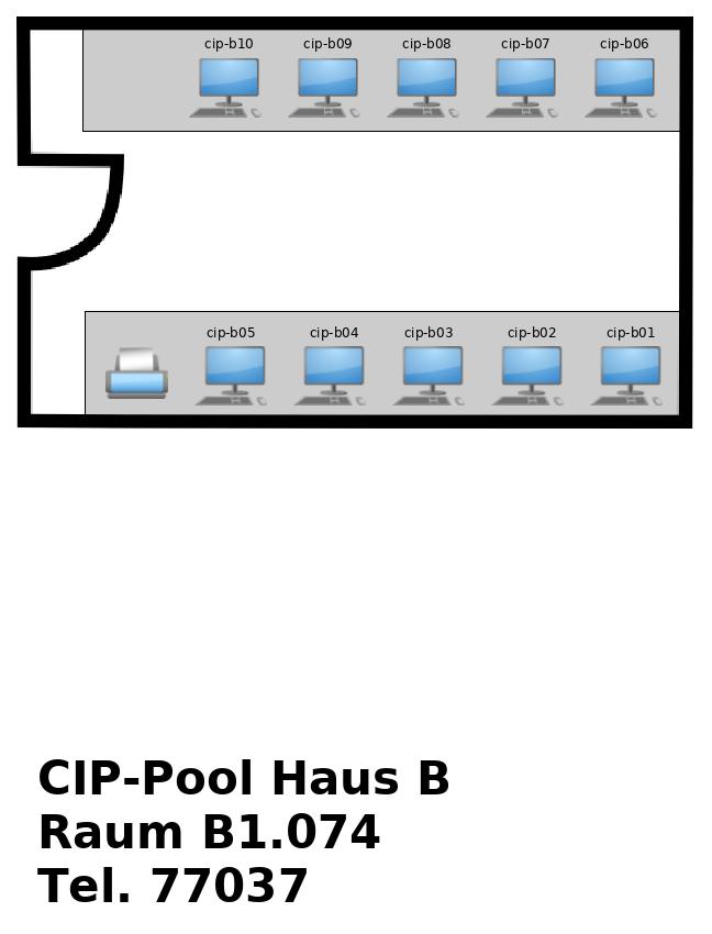 Lageplan CIP-B