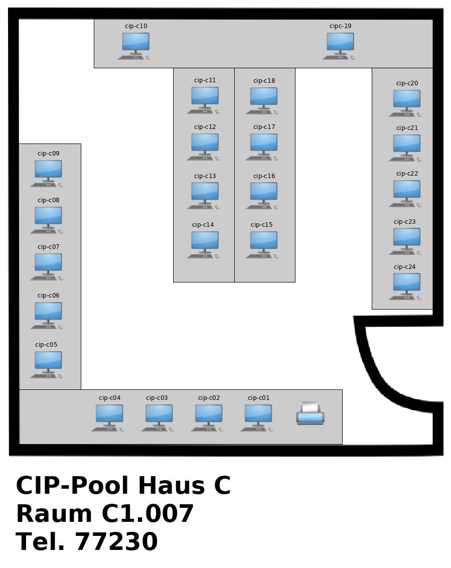 Lageplan CIP-B